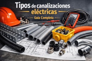 tipos de canalizaciones eléctricas