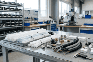Tubos de polietileno y piezas plásticas técnicas para aplicaciones industriales